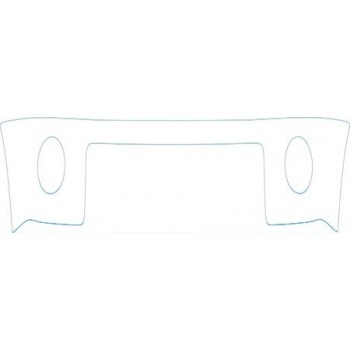 PAINT PROTECTION KIT - 2008 TOYOTA TUNDRA REGULAR CAB SR5 LOWER BUMPER KIT - PRECUT PPF CLEAR BRA WRAP