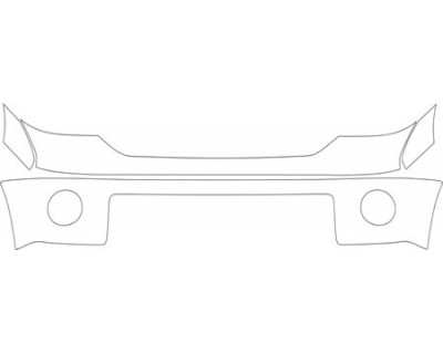 2009 TOYOTA TUNDRA DOUBLE CAB LIMITED Upper And Lower Bumper Kit