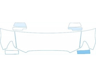 2008 TOYOTA TUNDRA REGULAR CAB SR5 Hood Fender Mirror Kit - PRECUT PPF CLEAR BRA WRAP