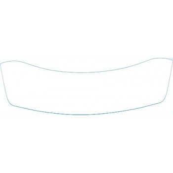 PAINT PROTECTION KIT - 2008 TOYOTA YARIS SEDAN S REAR BUMPER DECK KIT - PRECUT PPF CLEAR BRA WRAP