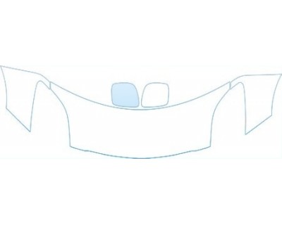 2008 TOYOTA YARIS LIFTBACK 3 DOOR Hood Fender Mirror Kit - PRECUT PPF CLEAR BRA WRAP