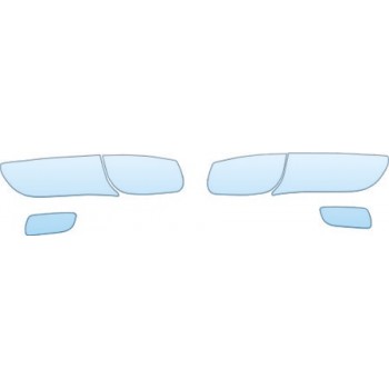 2001 VOLVO S60  HEADLIGHTS- FOG LIGHTS - PRECUT PPF CLEAR BRA WRAP