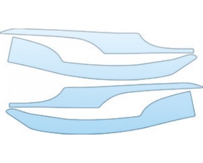 PAINT PROTECTION KIT - 2006 VOLVO S60 R LOWER BUMPER(AERO) KIT - PRECUT PPF CLEAR BRA WRAP