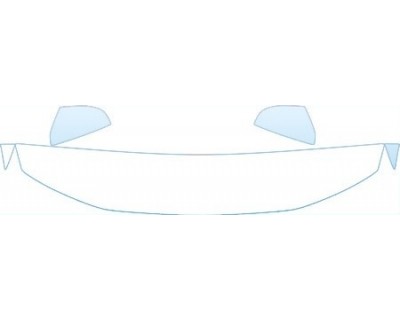 2007 VOLVO V70 R  Hood Fender Mirror Kit - PRECUT PPF CLEAR BRA WRAP