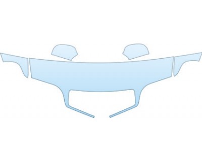 PAINT PROTECTION KIT - 2003 VOLVO C70 HOOD- FENDER AND MIRROR - PRECUT PPF CLEAR BRA WRAP