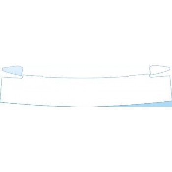 PAINT PROTECTION KIT - 2004 VOLVO C70 REAR BUMPER- SMALL - PRECUT PPF CLEAR BRA WRAP
