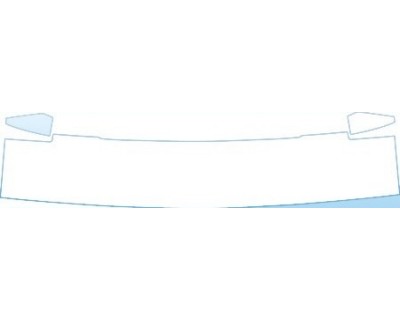 PAINT PROTECTION KIT - 2004 VOLVO C70 REAR BUMPER- SMALL - PRECUT PPF CLEAR BRA WRAP