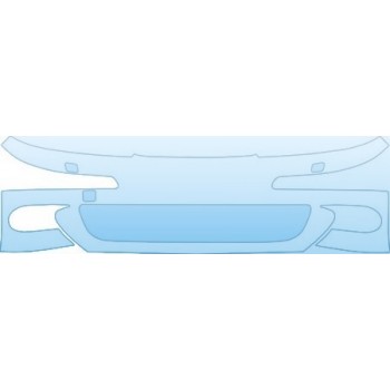 PAINT PROTECTION KIT - 2002 BMW M5 BUMPER KIT - PRECUT PPF CLEAR BRA WRAP