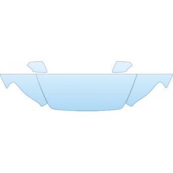 2008 VOLVO C70 T5  Hood Fender Mirror Kit - PRECUT PPF CLEAR BRA WRAP