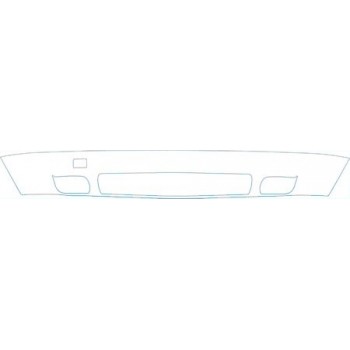 PAINT PROTECTION KIT - 2002 VOLVO V70 BUMPER - PRECUT PPF CLEAR BRA WRAP