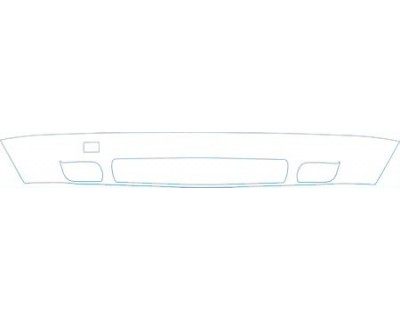 PAINT PROTECTION KIT - 2003 VOLVO V70 BUMPER - PRECUT PPF CLEAR BRA WRAP