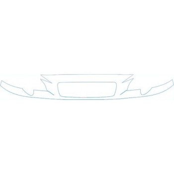 PAINT PROTECTION KIT - 2003 VOLVO V70 GRILLE - PRECUT PPF CLEAR BRA WRAP