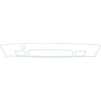 PAINT PROTECTION KIT - 2003 VOLVO V70 BUMPER - PRECUT PPF CLEAR BRA WRAP