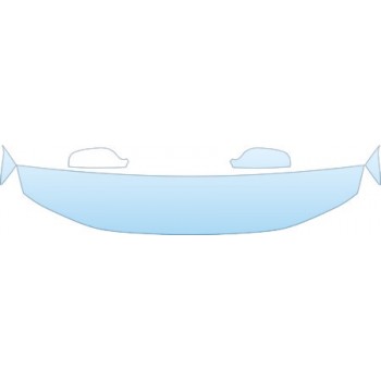 PAINT PROTECTION KIT - 2003 VOLVO V70 HOOD FENDER AND MIRROR KIT - PRECUT PPF CLEAR BRA WRAP