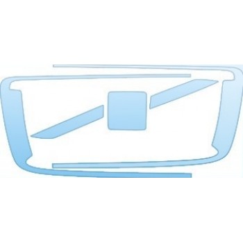 PAINT PROTECTION KIT - 2007 VOLVO S80 3.2 GRILLE KIT - PRECUT PPF CLEAR BRA WRAP