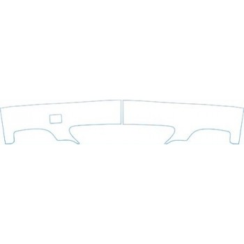 PAINT PROTECTION KIT - 2000 VOLVO S80 BUMPER KIT - PRECUT PPF CLEAR BRA WRAP