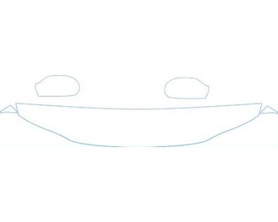 PAINT PROTECTION KIT - 2000 VOLVO S80 HOOD FENDER AND MIRROR - PRECUT PPF CLEAR BRA WRAP