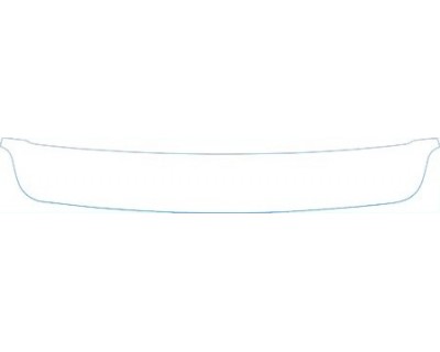 PAINT PROTECTION KIT - 2000 VOLVO V40 BUMPER- REAR - PRECUT PPF CLEAR BRA WRAP