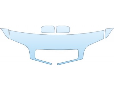 PAINT PROTECTION KIT - 2000 VOLVO V40 HOOD- FENDER- MIRROR - PRECUT PPF CLEAR BRA WRAP