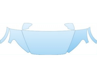 2009 VOLVO C30 T5  Hood Fender Mirror Kit - PRECUT PPF CLEAR BRA WRAP