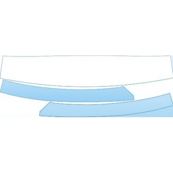 PAINT PROTECTION KIT - 2003 VOLKSWAGEN BEETLE BASE MODEL ROOF A-PILLARS KIT - PRECUT PPF CLEAR BRA WRAP