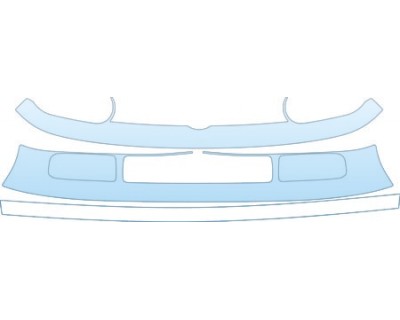PAINT PROTECTION KIT - 2004 VOLKSWAGEN GOLF BUMPER KIT - PRECUT PPF CLEAR BRA WRAP