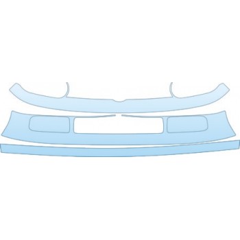 PAINT PROTECTION KIT - 2004 VOLKSWAGEN GTI LIMITED BUMPER KIT - PRECUT PPF CLEAR BRA WRAP