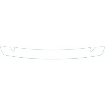 PAINT PROTECTION KIT - 2008 VOLKSWAGEN JETTA SPORT WAGON TDI REAR BUMPER DECK KIT - PRECUT PPF CLEAR BRA WRAP