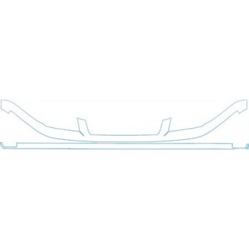 PAINT PROTECTION KIT - 2005 VOLKSWAGEN JETTA TDI TOP BUMPER KIT - PRECUT PPF CLEAR BRA WRAP