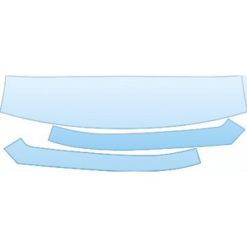 PAINT PROTECTION KIT - 2005 VOLKSWAGEN JETTA BASE MODEL ROOF AND A-PILLAR KIT - PRECUT PPF CLEAR BRA WRAP