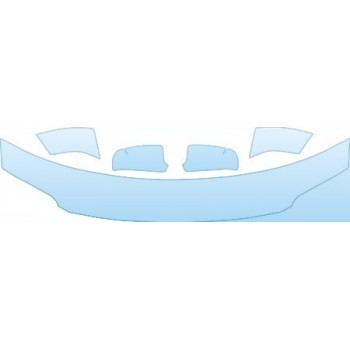 2005 VOLKSWAGEN PASSAT TURBO  Hood Fender Mirror Kit - PRECUT PPF CLEAR BRA WRAP