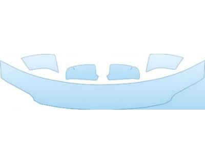 2005 VOLKSWAGEN PASSAT TURBO  Hood Fender Mirror Kit - PRECUT PPF CLEAR BRA WRAP