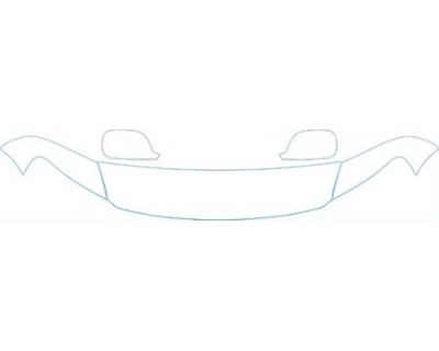 2006 VOLKSWAGEN TOUAREG V6  Hood Fender Mirror Kit - PRECUT PPF CLEAR BRA WRAP