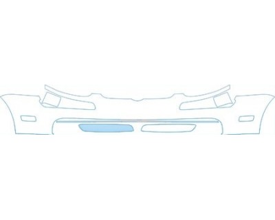 PAINT PROTECTION KIT - 2009 VOLKSWAGEN RABBIT S 4-DOOR BUMPER (4 DOOR) KIT - PRECUT PPF CLEAR BRA WRAP