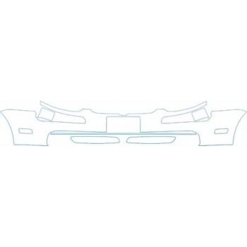 2009 VOLKSWAGEN RABBIT S 4-DOOR Bumper (4 Door) (plate Cut Out) Kit