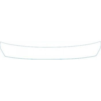 PAINT PROTECTION KIT - 2008 VOLKSWAGEN EOS KOMFORT REAR BUMPER DECK KIT - PRECUT PPF CLEAR BRA WRAP