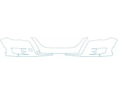 PAINT PROTECTION KIT - 2012 VOLKSWAGEN CC LUXURY  BUMPER KIT - PRECUT PPF CLEAR BRA WRAP