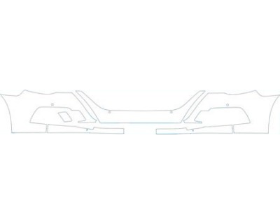 PAINT PROTECTION KIT - 2012 VOLKSWAGEN CC VR6 SPORT  BUMPER WITH SENSORS KIT - PRECUT PPF CLEAR BRA WRAP