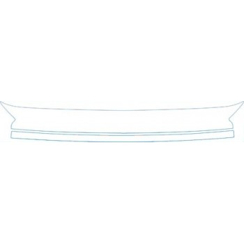 PAINT PROTECTION KIT - 2012 VOLKSWAGEN CC SPORT  REAR BUMPER KIT - PRECUT PPF CLEAR BRA WRAP