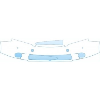 PAINT PROTECTION KIT - 2012 LEXUS HS 250H-PREMIUM HYBRID BUMPER(HYBRID WITH SENSORS) KIT - PRECUT PPF CLEAR BRA WRAP