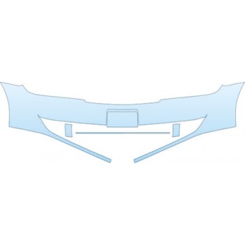 PAINT PROTECTION KIT - 2009 FORD TAURUS BASE BUMPER(30 INCH) KIT - PRECUT PPF CLEAR BRA WRAP