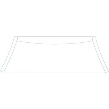 PAINT PROTECTION KIT - 2008 FORD TAURUS BASE ROOF A-PILLARS KIT - PRECUT PPF CLEAR BRA WRAP