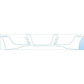 PAINT PROTECTION KIT - 2008 AUDI R8 BASE BUMPER KIT - PRECUT PPF CLEAR BRA WRAP