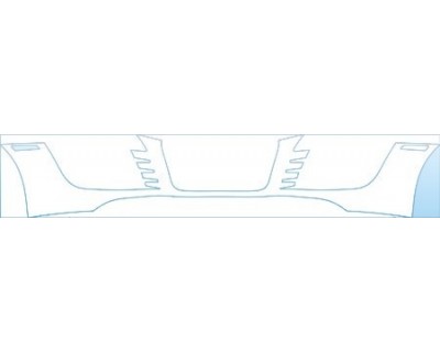 PAINT PROTECTION KIT - 2008 AUDI R8 BASE BUMPER KIT - PRECUT PPF CLEAR BRA WRAP