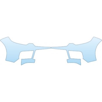 PAINT PROTECTION KIT - 2010 ACURA RDX  BUMPER(30 INCH) KIT - PRECUT PPF CLEAR BRA WRAP