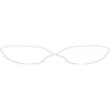 PAINT PROTECTION KIT - 2012 ACURA RDX  HEADLIGHTS KIT - PRECUT PPF CLEAR BRA WRAP