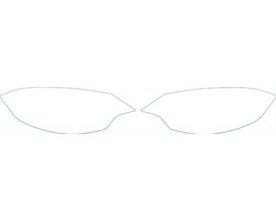 PAINT PROTECTION KIT - 2012 ACURA RDX  HEADLIGHTS KIT - PRECUT PPF CLEAR BRA WRAP