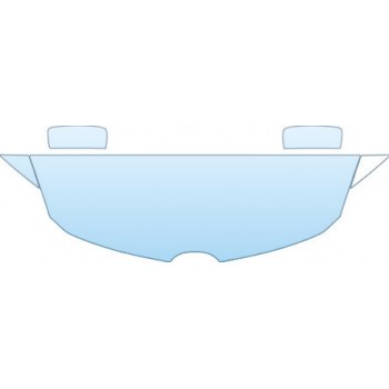2009 MAZDA CX-7 SPORT  Hood Fender Mirror Kit - PRECUT PPF CLEAR BRA WRAP