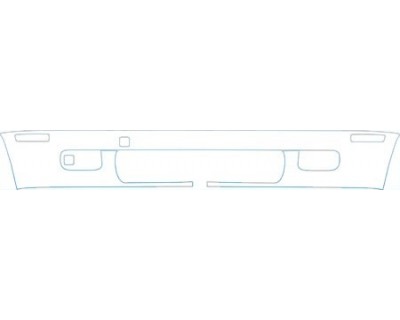 PAINT PROTECTION KIT - 2001 BMW Z3 BUMPER KIT - PRECUT PPF CLEAR BRA WRAP
