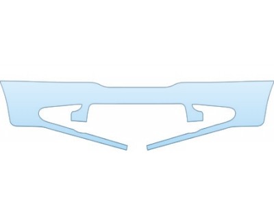 PAINT PROTECTION KIT - 2005 DODGE CARAVAN SE LOWER BUMPER KIT - PRECUT PPF CLEAR BRA WRAP